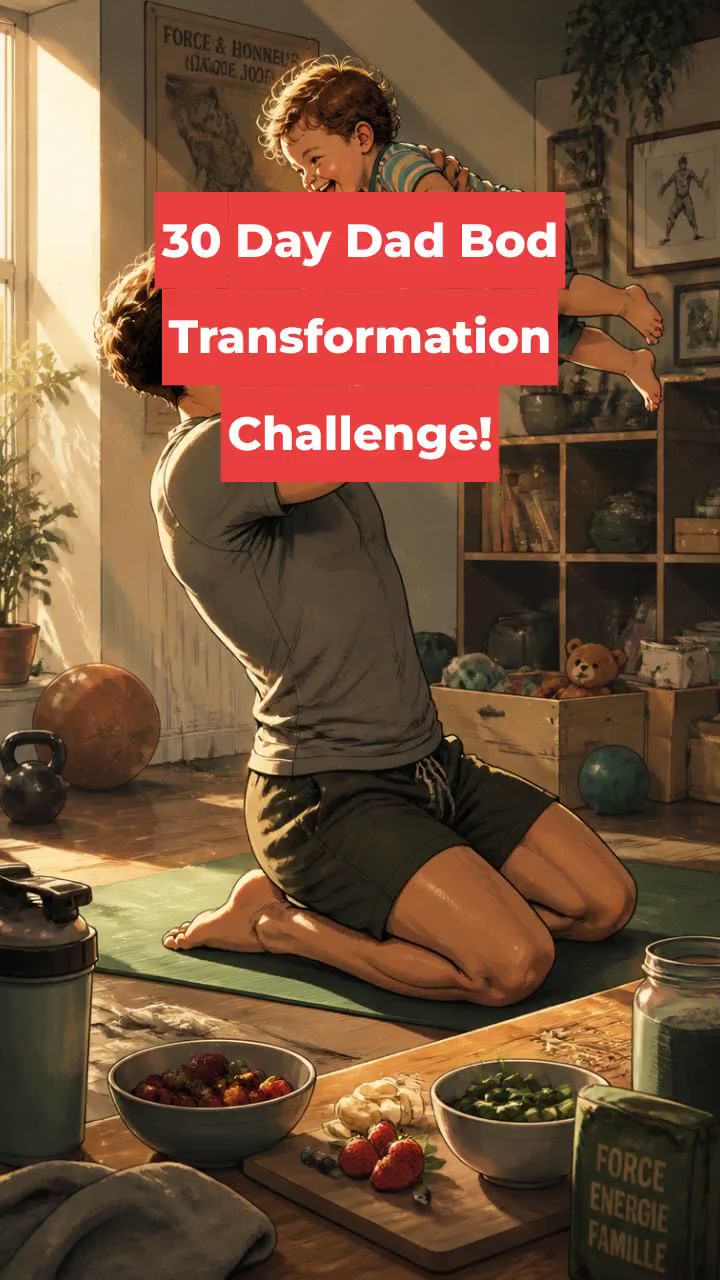 30 Day Dad Bod Transformation Challenge!