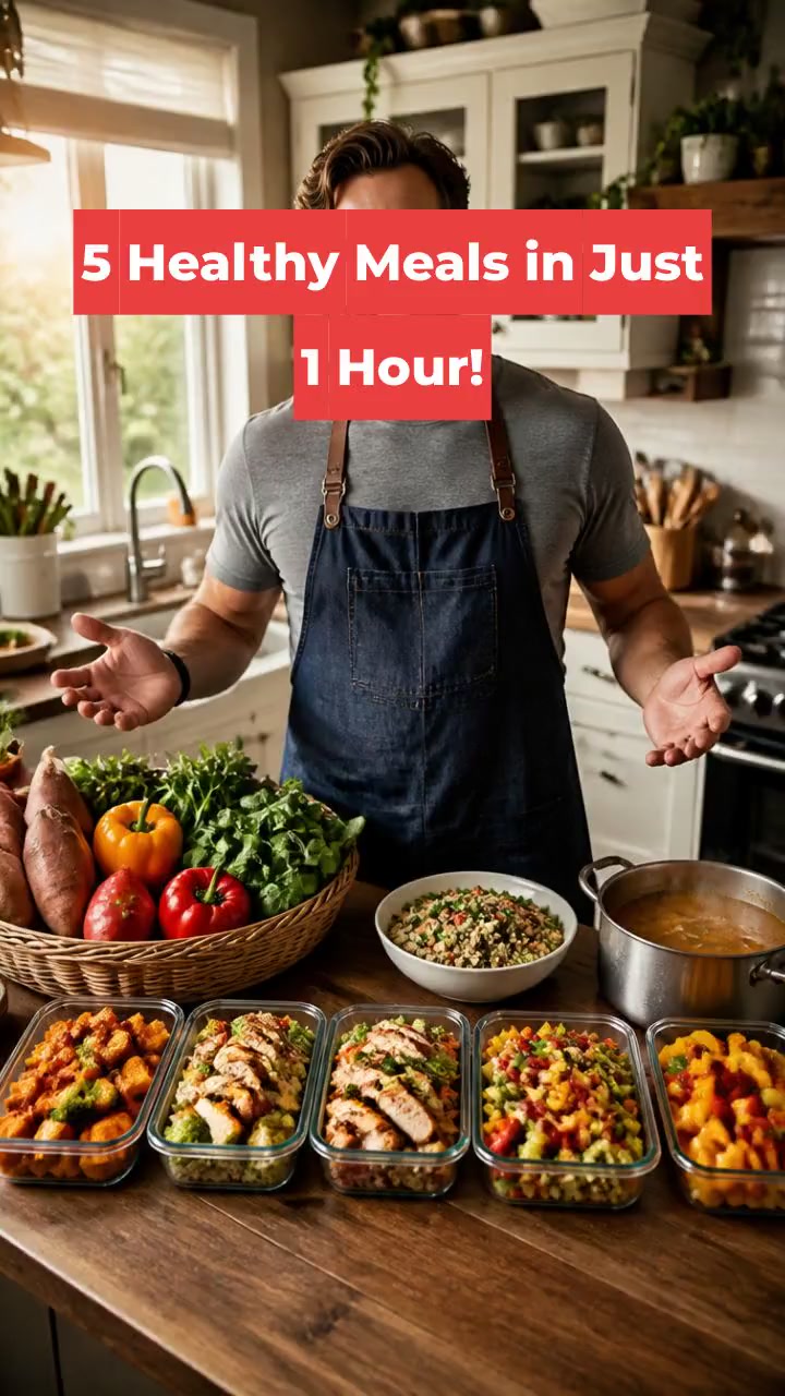 5 Healthy Meals in Just 1 Hour!