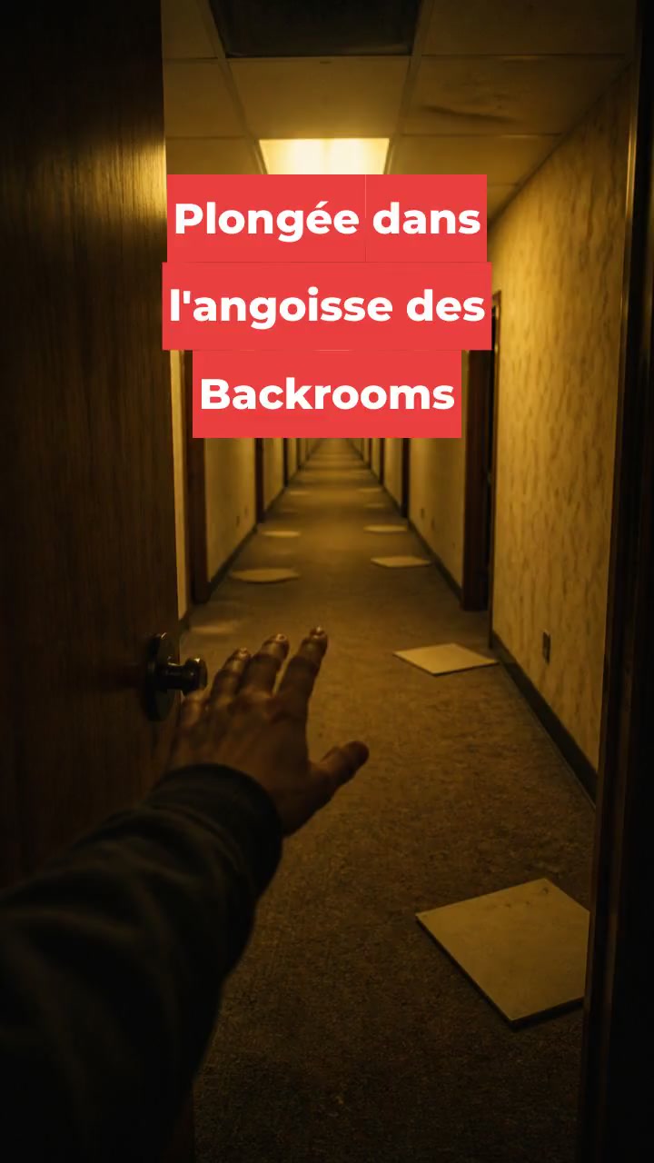 Plongée dans l'angoisse des Backrooms