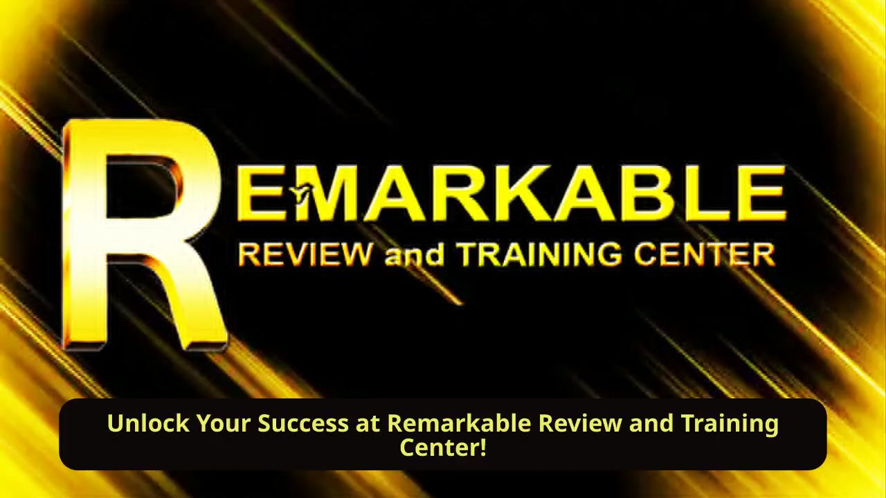 Unlock Your Success at Remarkable Training Center!