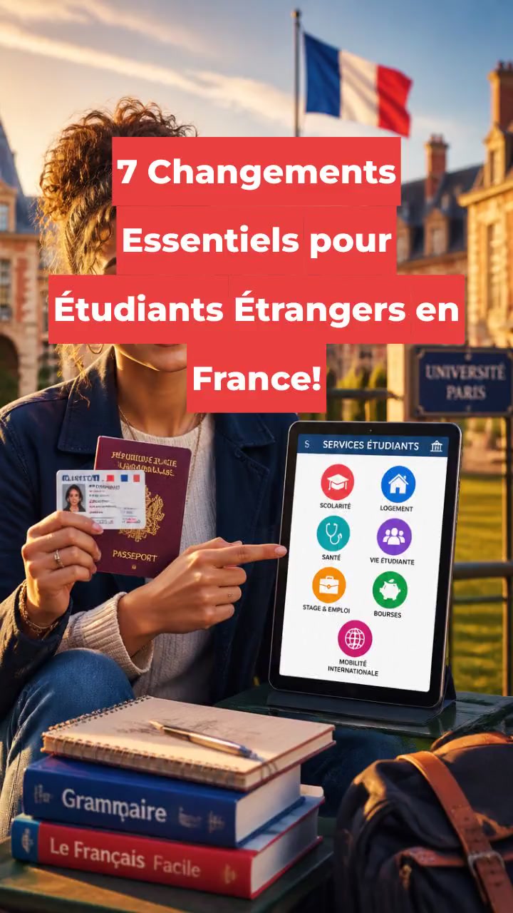 7 Changements Essentiels pour Étudiants Étrangers en France!