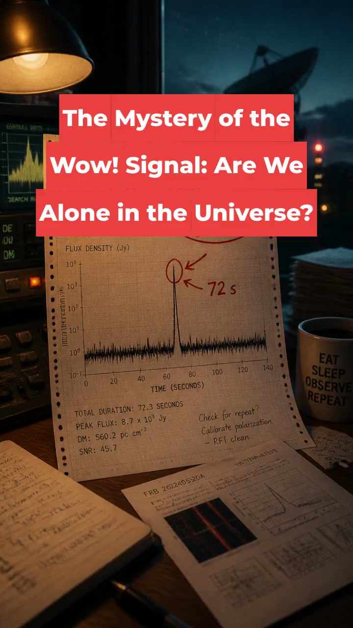 The Mystery of the Wow! Signal: Are We Alone in the Universe?