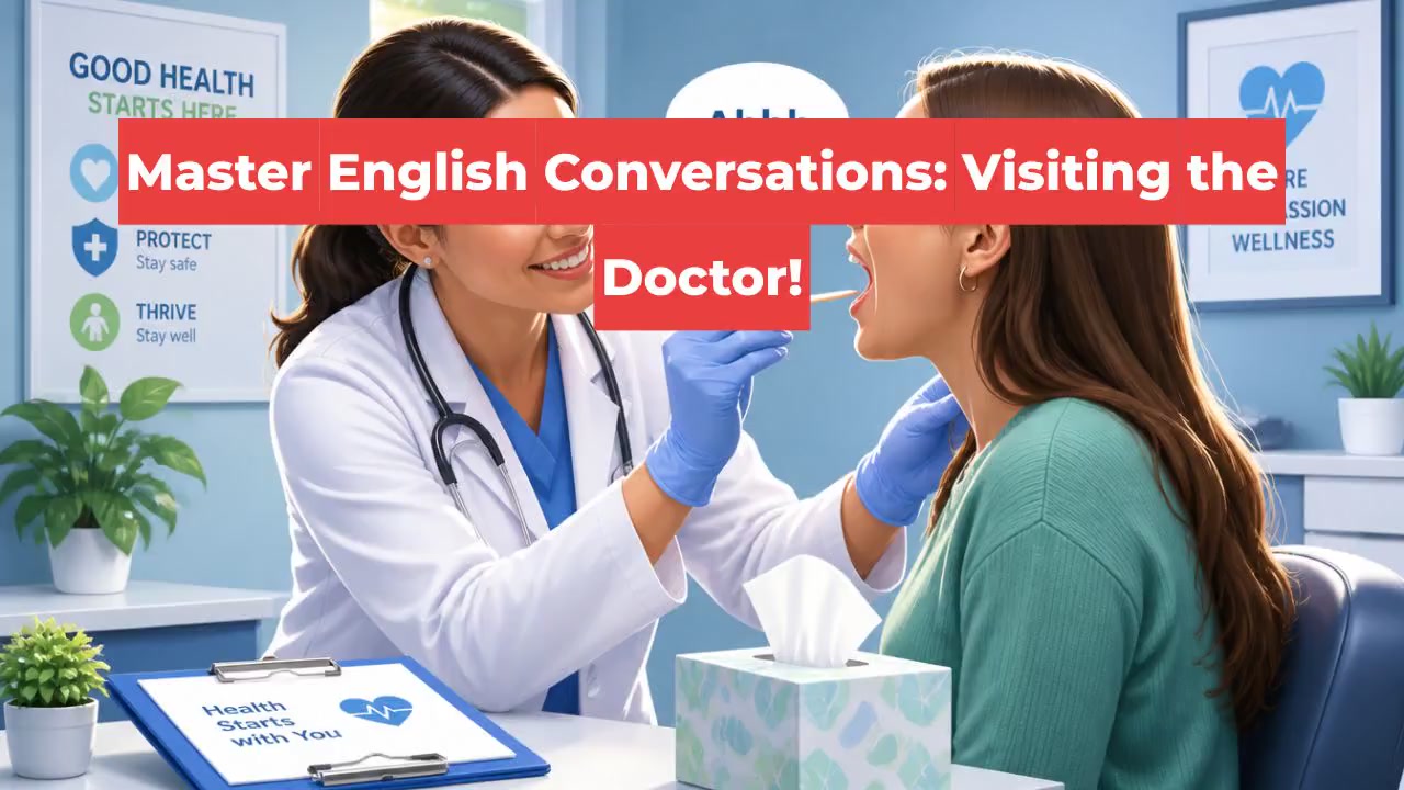 Master English Conversations: Visiting the Doctor!