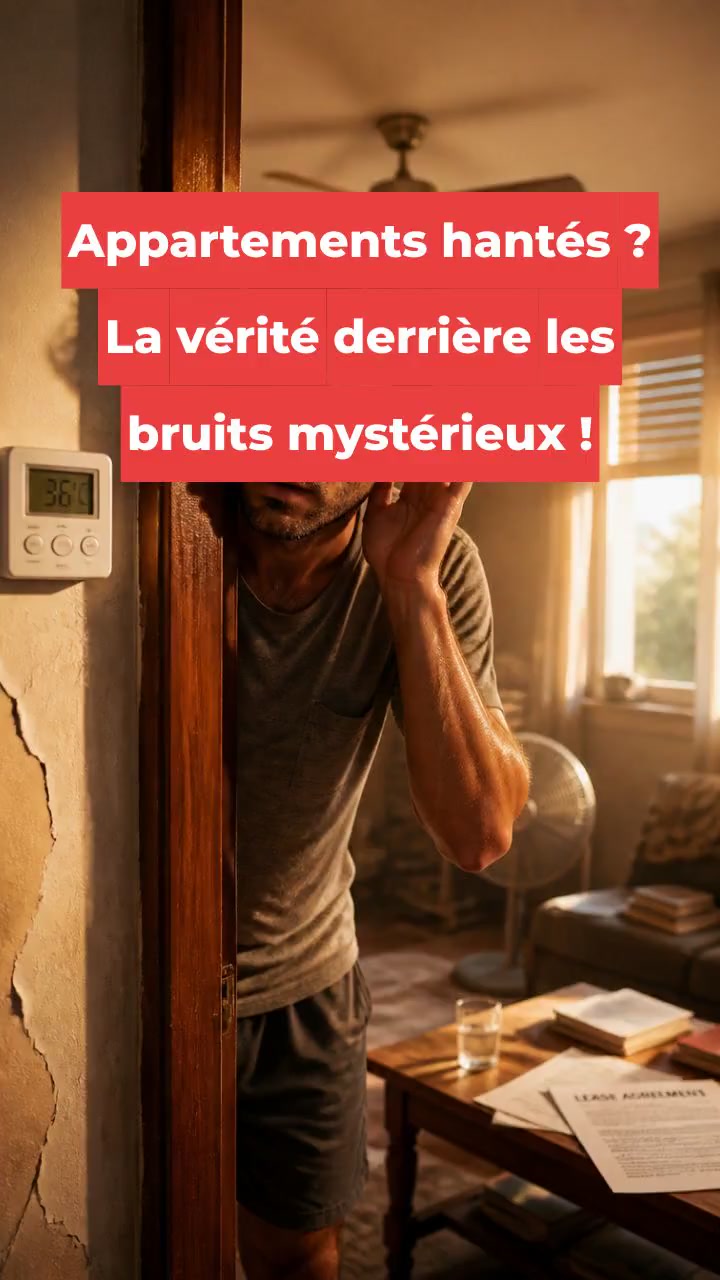 Appartements hantés ? La vérité derrière les bruits mystérieux !