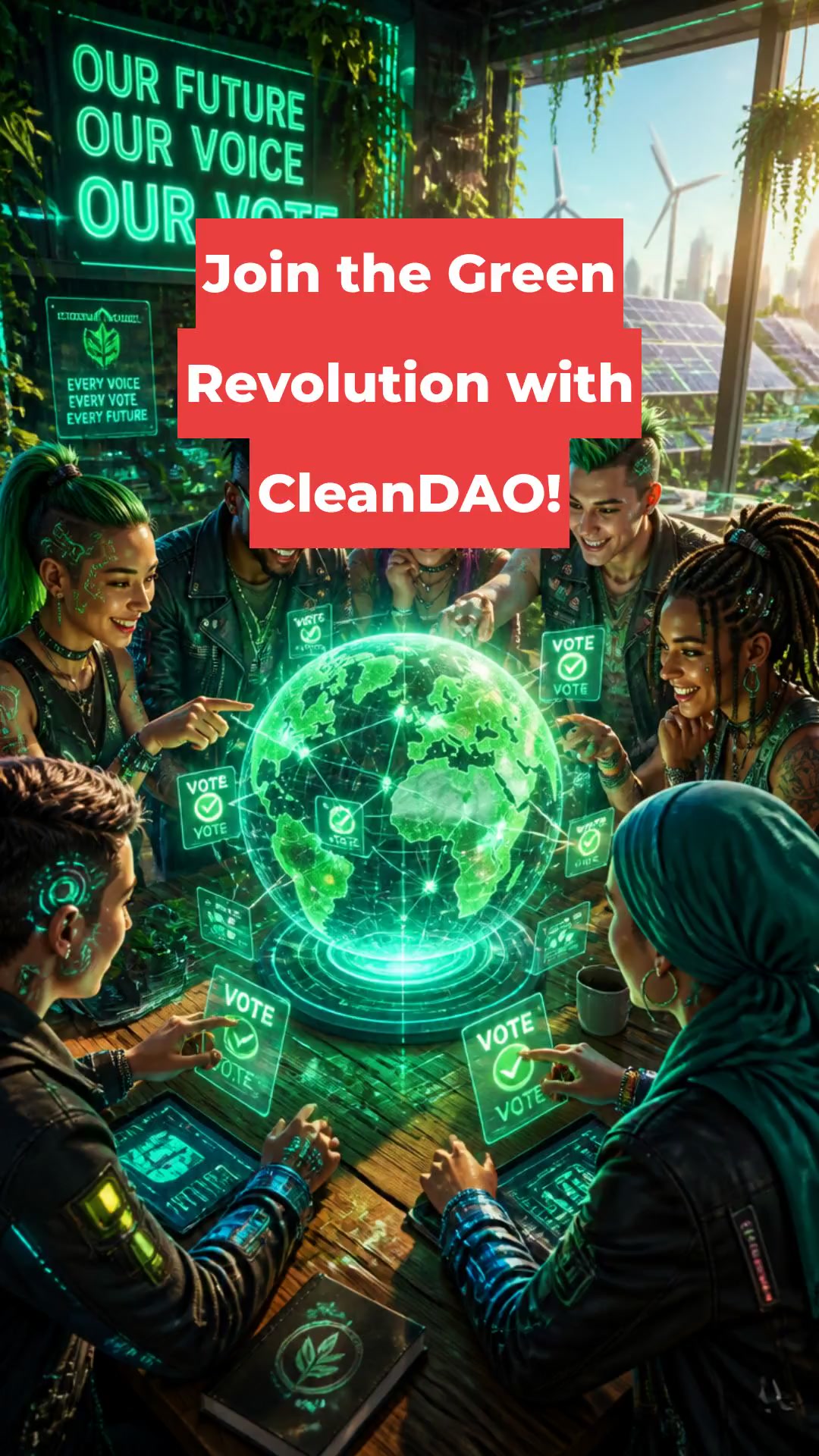 Join the Green Revolution with CleanDAO!