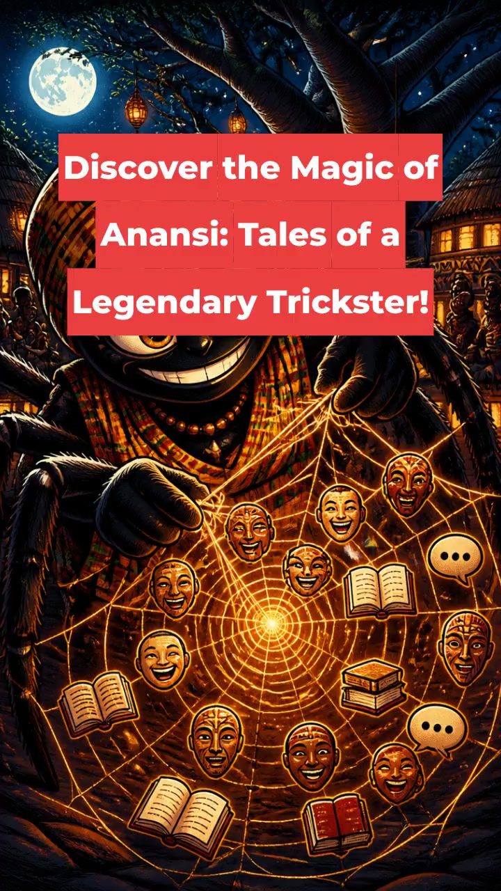 Discover the Magic of Anansi: Tales of a Legendary Trickster!