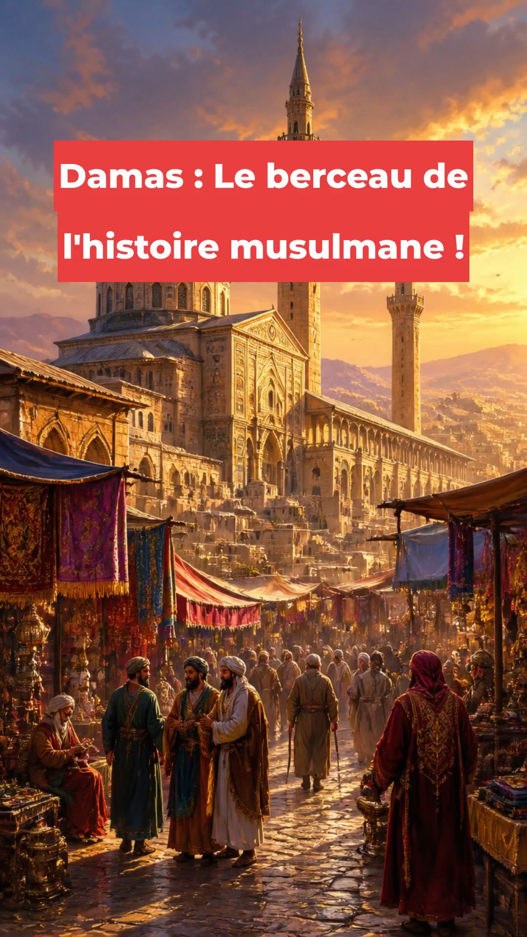 Damas : Le berceau de l'histoire musulmane !