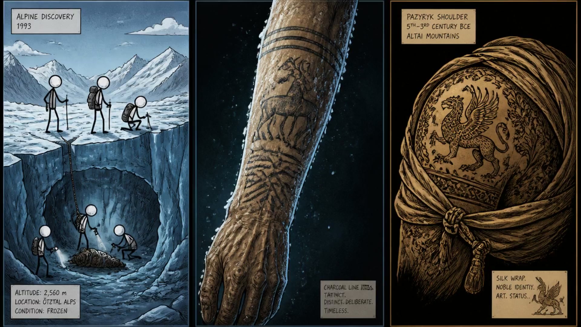 The Ancient Art of Tattooing: From Ötzi to Modern Culture