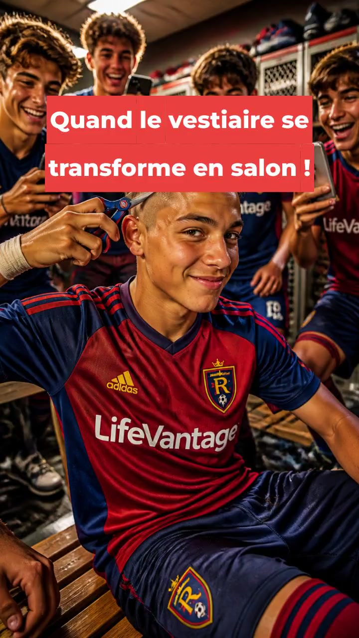 Quand le vestiaire se transforme en salon !