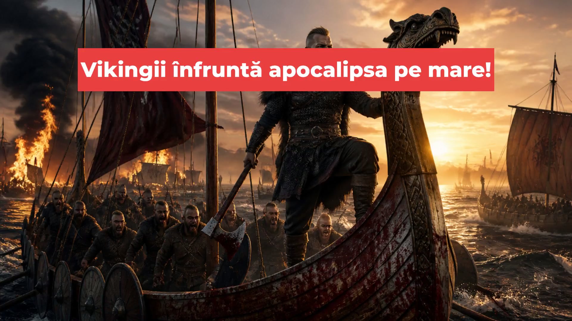 Vikingii înfruntă apocalipsa pe mare!