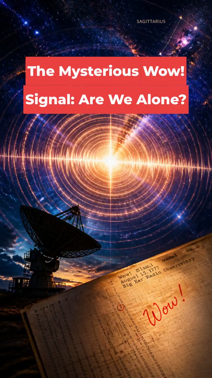 The Mysterious Wow! Signal: Are We Alone?