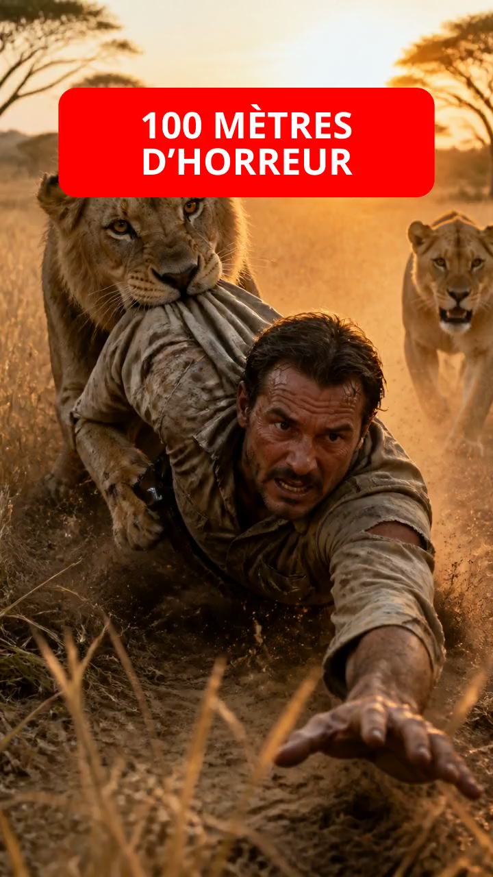 Survivre à l'attaque de lions : l'incroyable histoire de Harry !