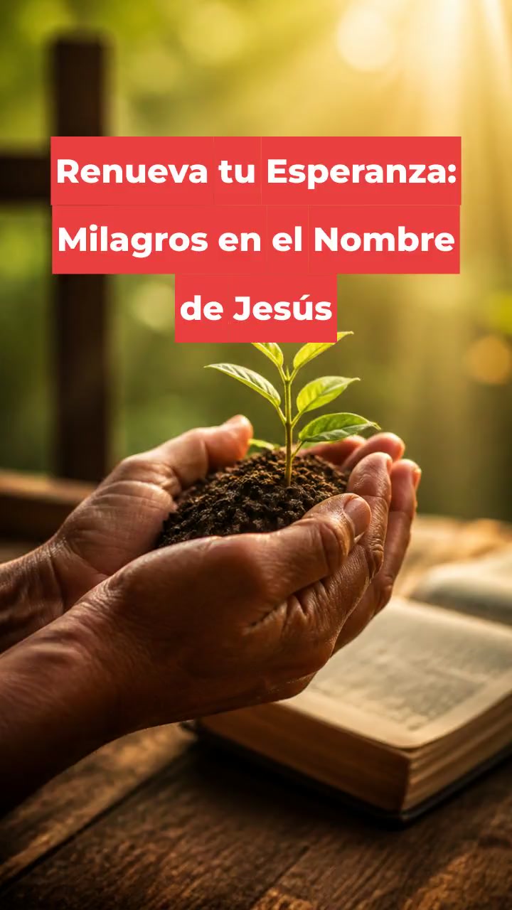 Renueva tu Esperanza: Milagros en el Nombre de Jesús