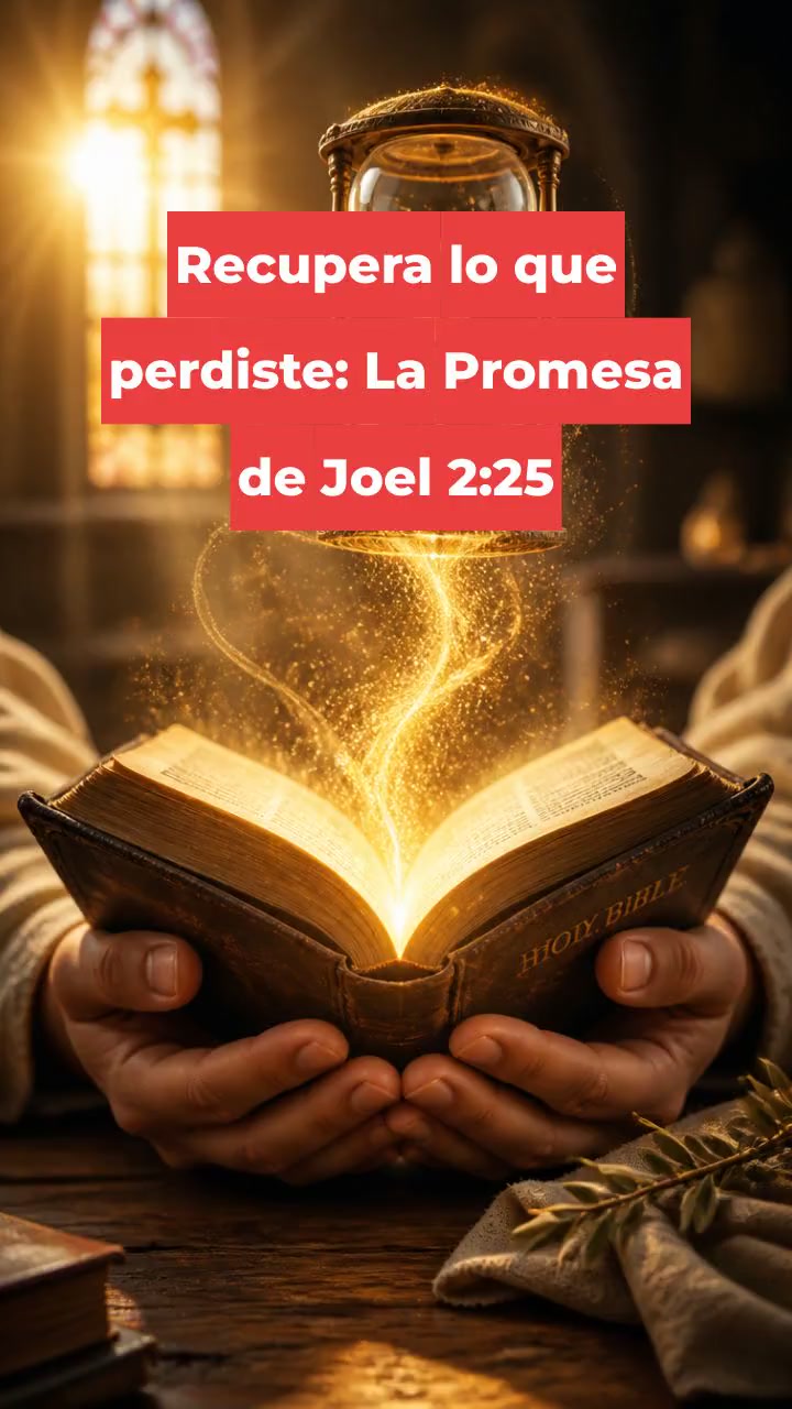 Recupera lo que perdiste: La Promesa de Joel 2:25