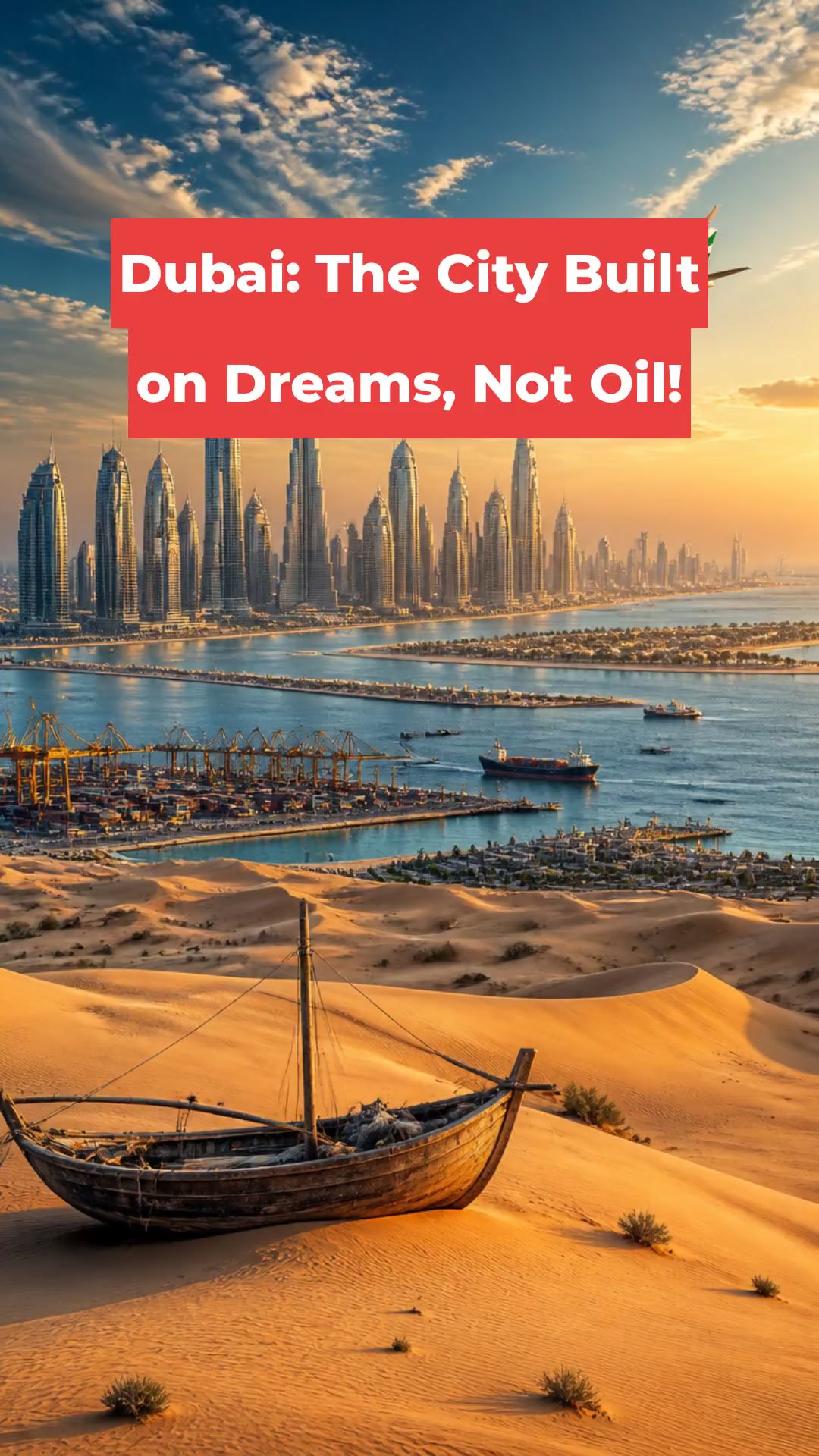Dubai: The City Built on Dreams, Not Oil!