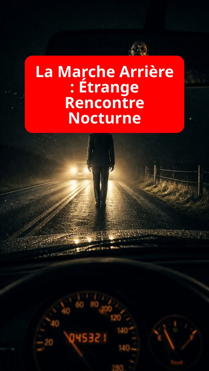 La Marche Arrière : Étrange Rencontre Nocturne