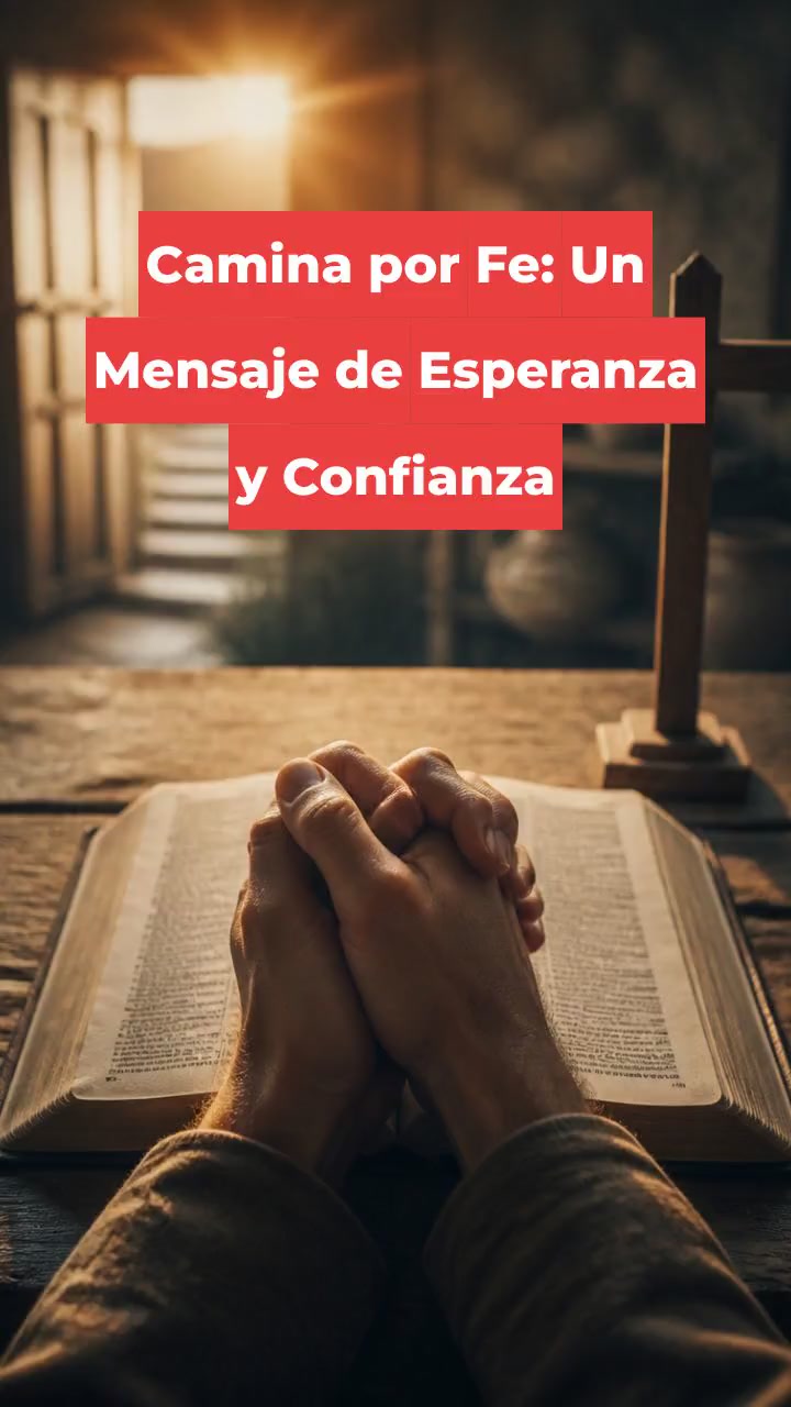 Camina por Fe: Un Mensaje de Esperanza y Confianza