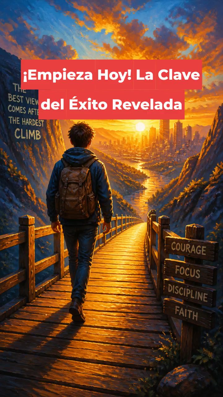 ¡Empieza Hoy! La Clave del Éxito Revelada