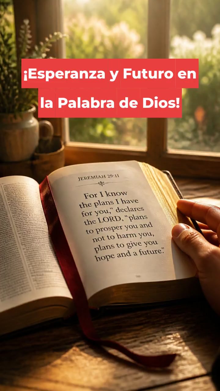 ¡Esperanza y Futuro en la Palabra de Dios!