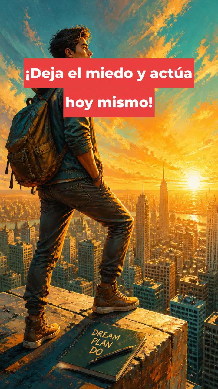 ¡Deja el miedo y actúa hoy mismo!