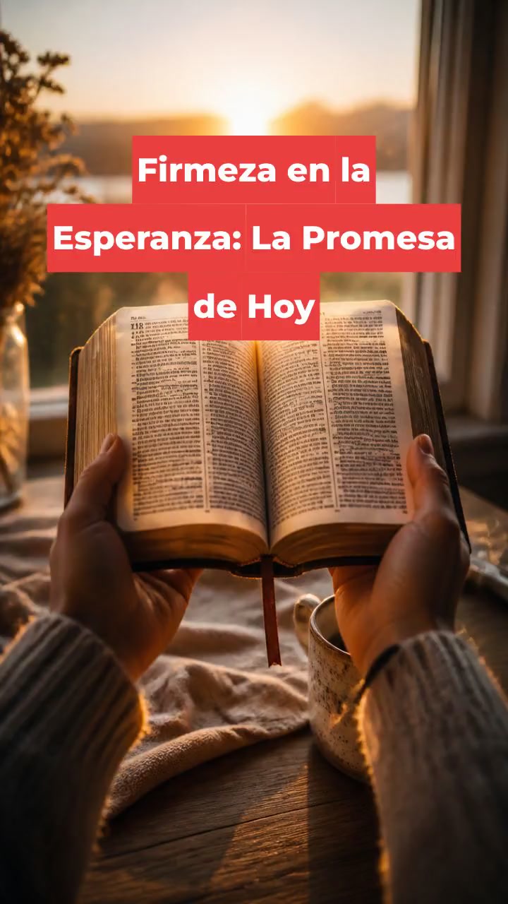 Firmeza en la Esperanza: La Promesa de Hoy