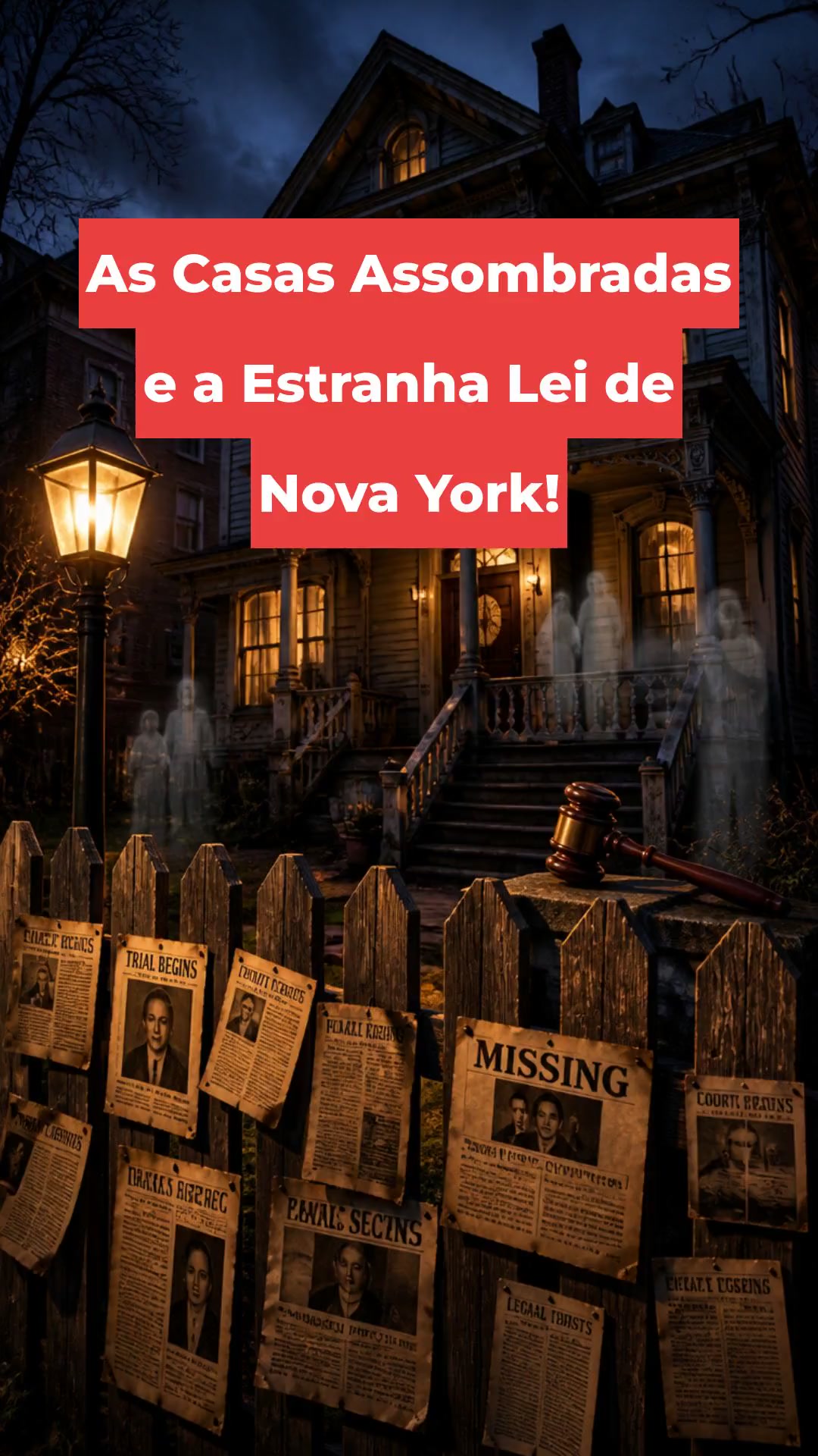 As Casas Assombradas e a Estranha Lei de Nova York!