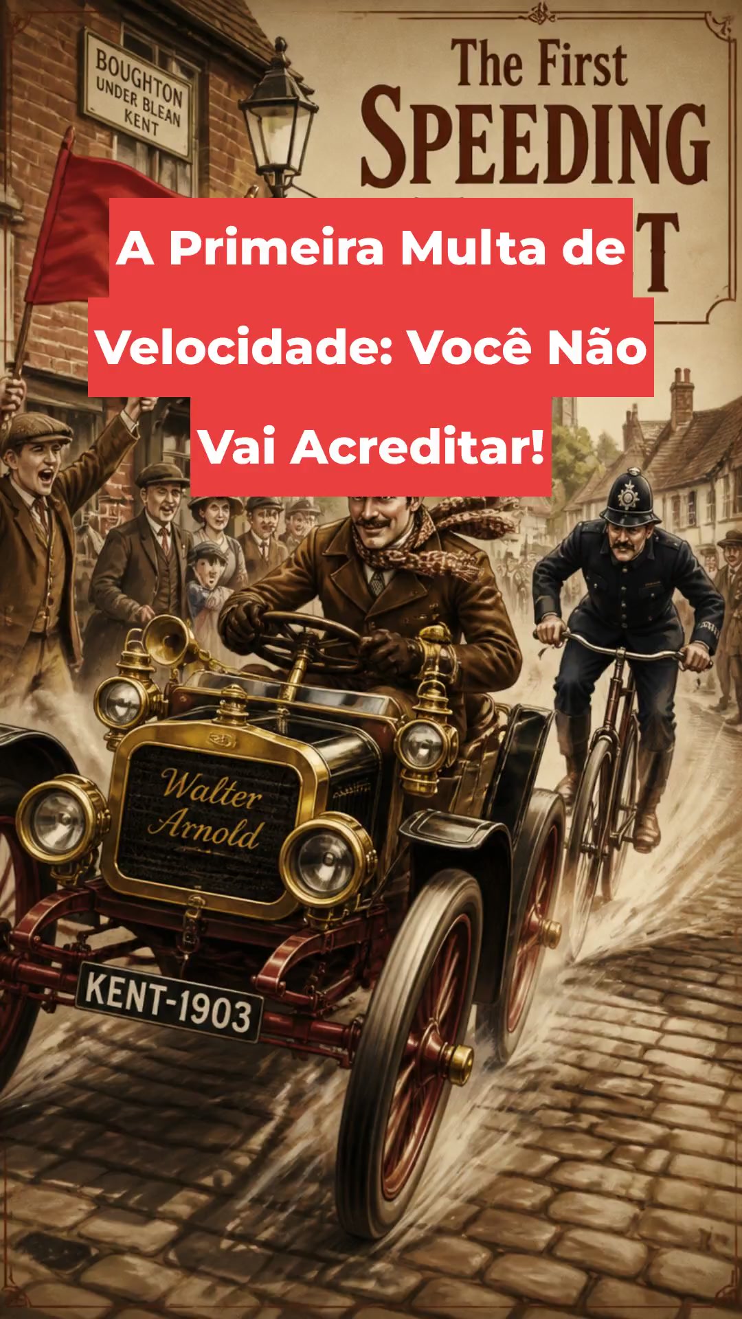 A Primeira Multa de Velocidade: Você Não Vai Acreditar!