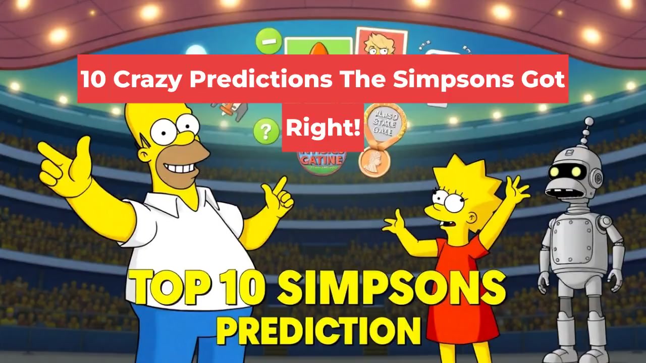 10 Crazy Predictions The Simpsons Got Right!