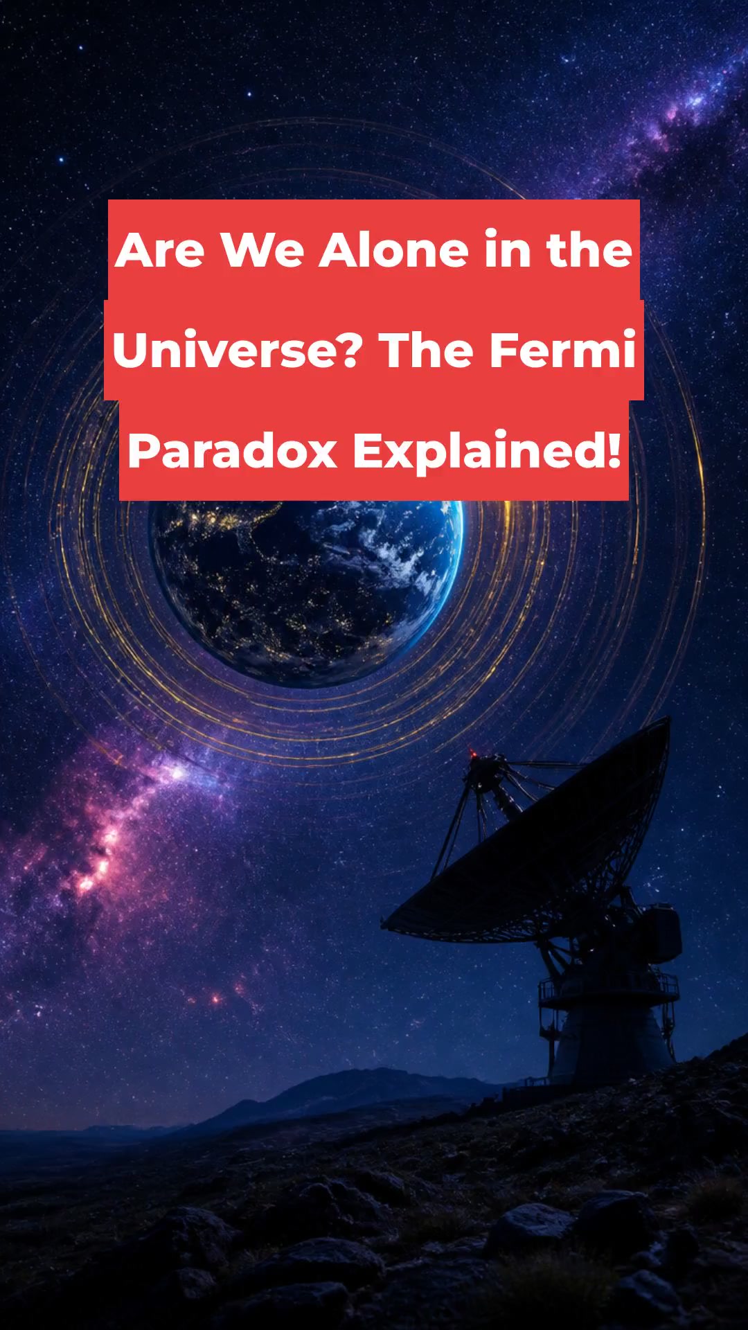 Are We Alone in the Universe? The Fermi Paradox Explained!