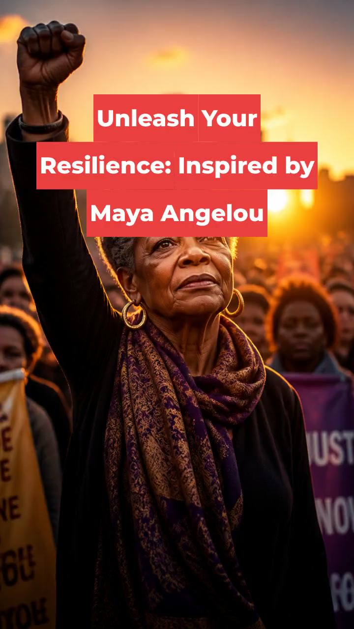 Unleash Your Resilience: Inspired by Maya Angelou