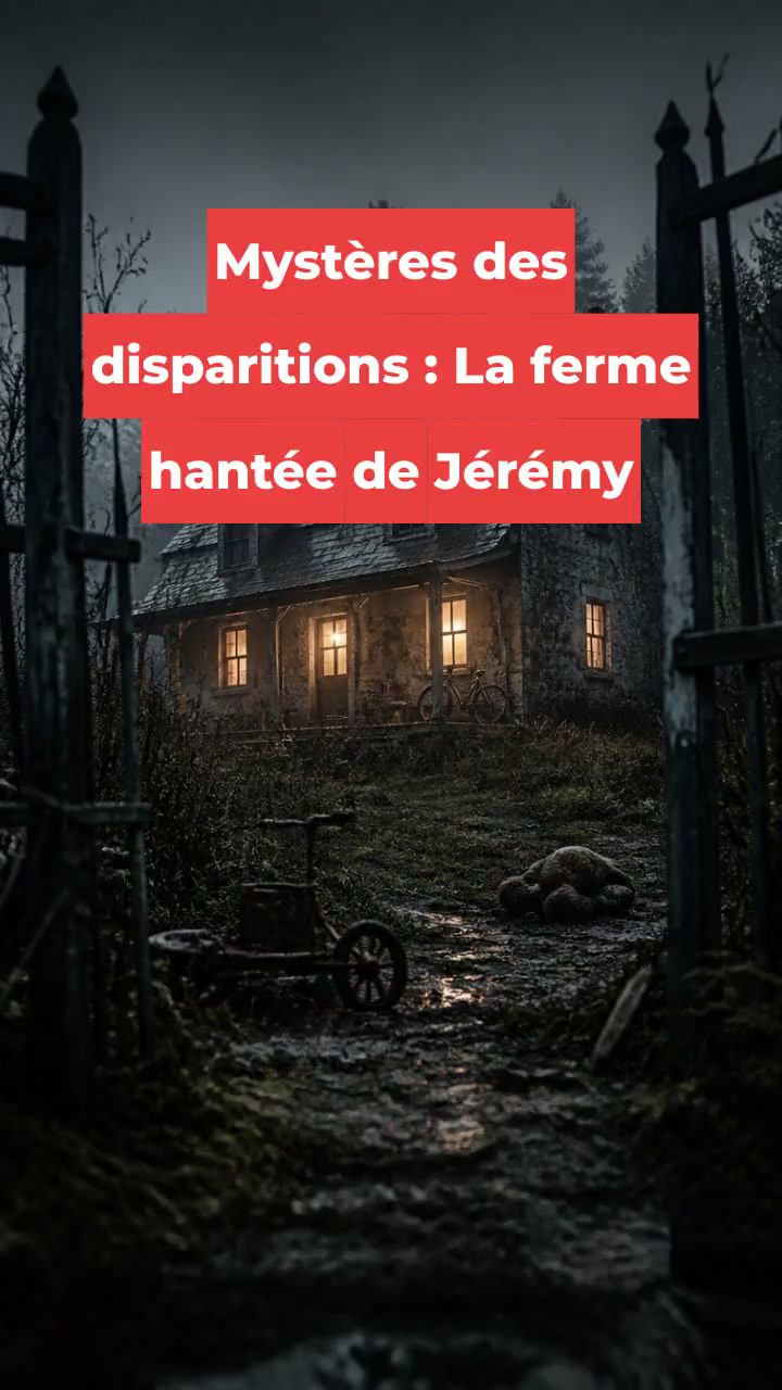 Mystères des disparitions : La ferme hantée de Jérémy