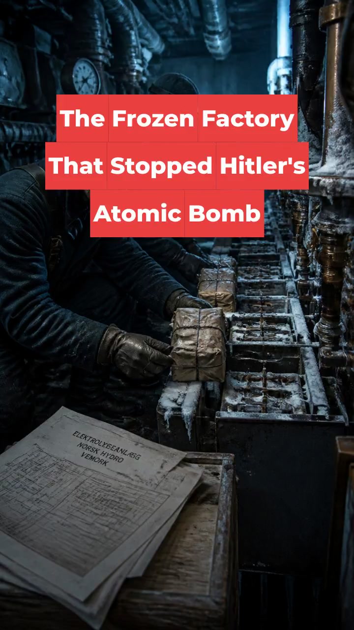 The Frozen Factory That Stopped Hitler's Atomic Bomb