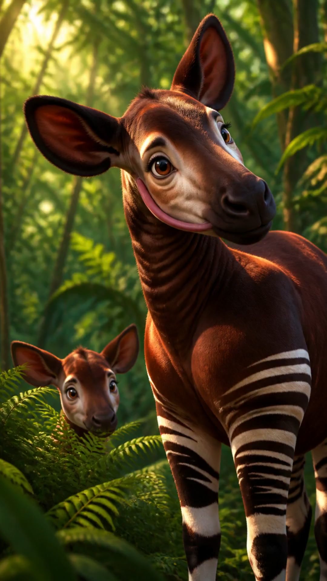Découvrez le mystère de l'okapi, cousin de la girafe !