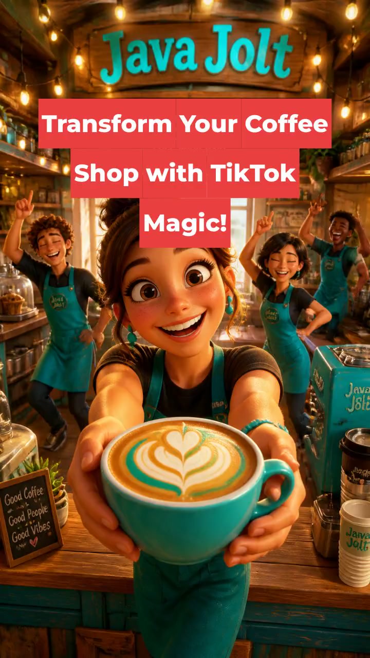 Transform Your Coffee Shop with TikTok Magic!