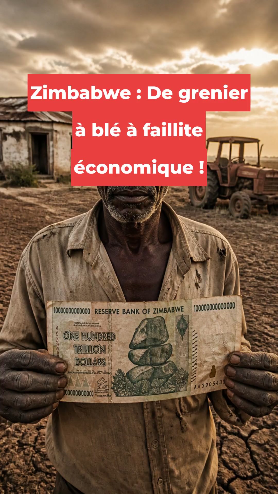 Zimbabwe : De grenier à blé à faillite économique !