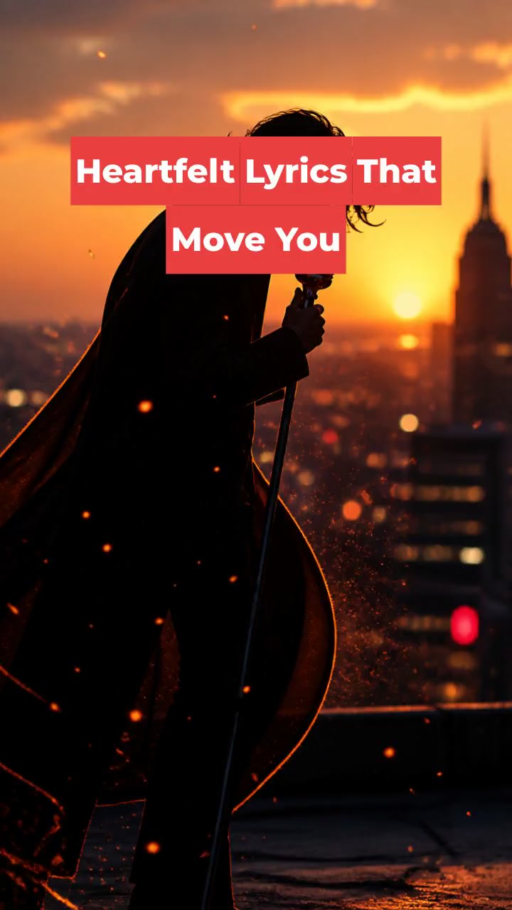 Heartfelt Lyrics That Move You
