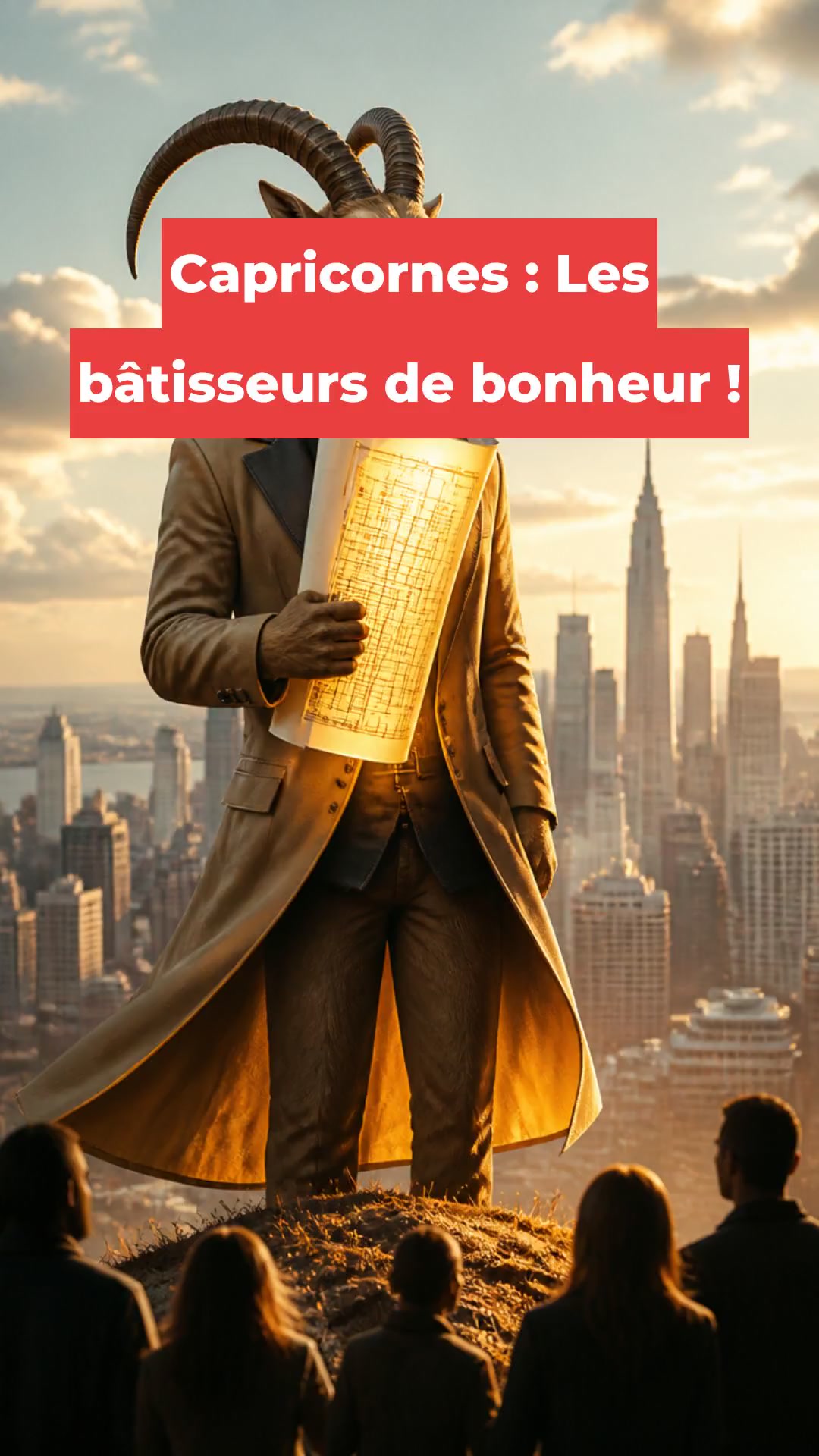 Capricornes : Les bâtisseurs de bonheur !