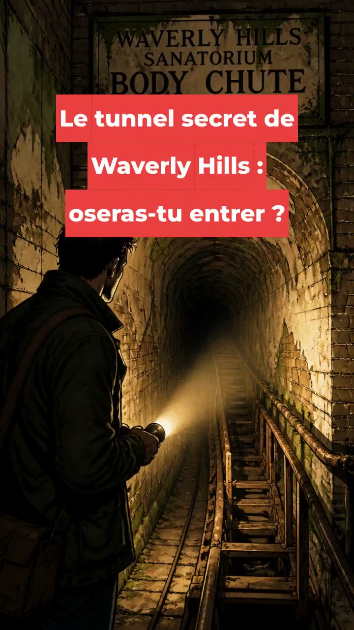 Le tunnel secret de Waverly Hills : oseras-tu entrer ?