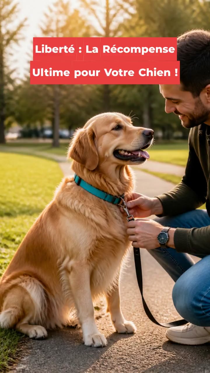 Liberté : La Récompense Ultime pour Votre Chien !