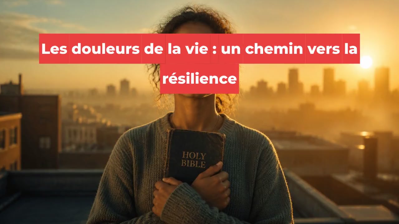Les douleurs de la vie : un chemin vers la résilience