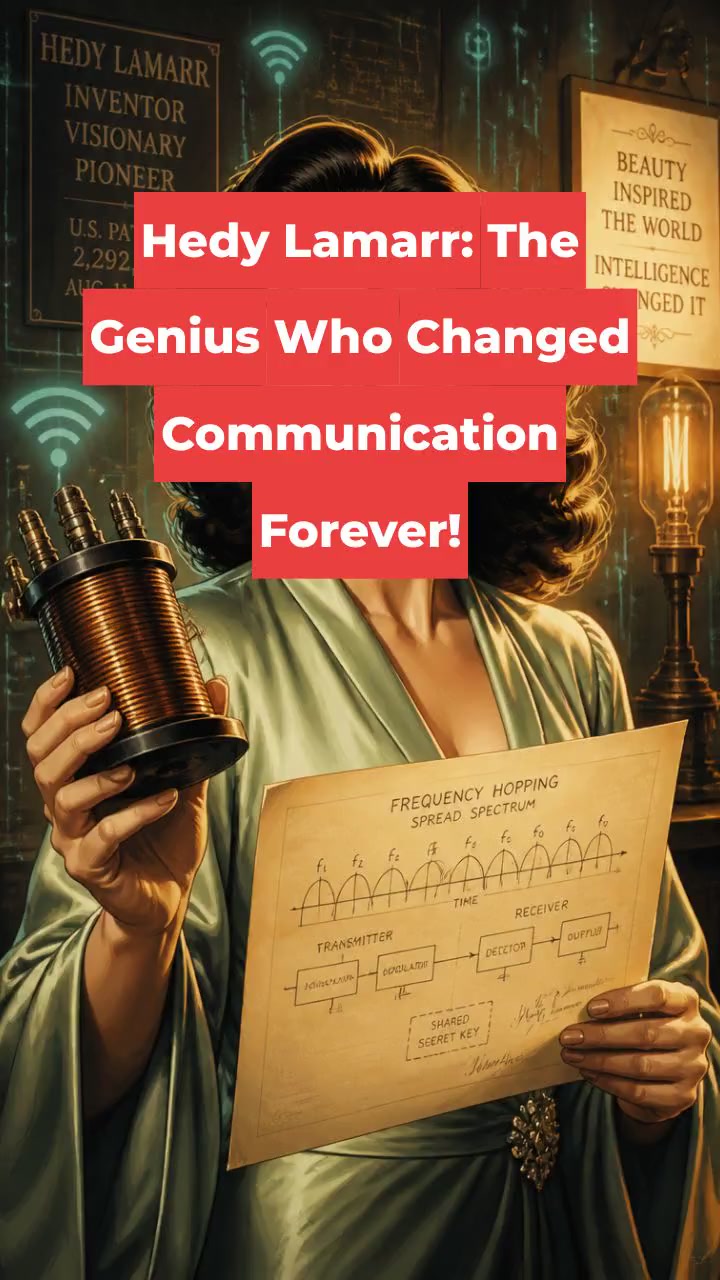Hedy Lamarr: The Genius Who Changed Communication Forever!