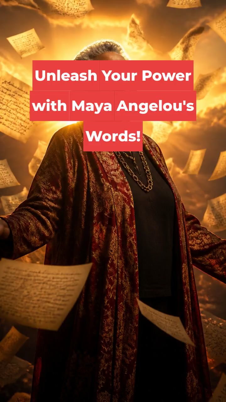 Unleash Your Power with Maya Angelou's Words!