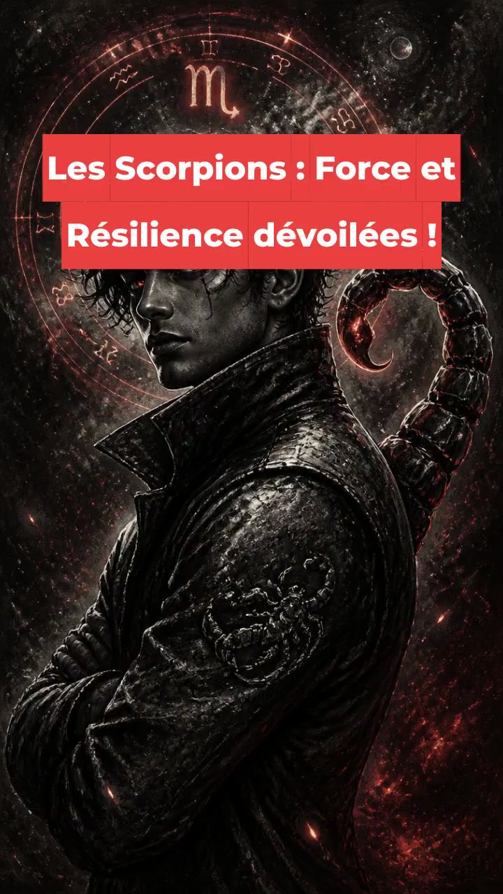 Les Scorpions : Force et Résilience dévoilées !
