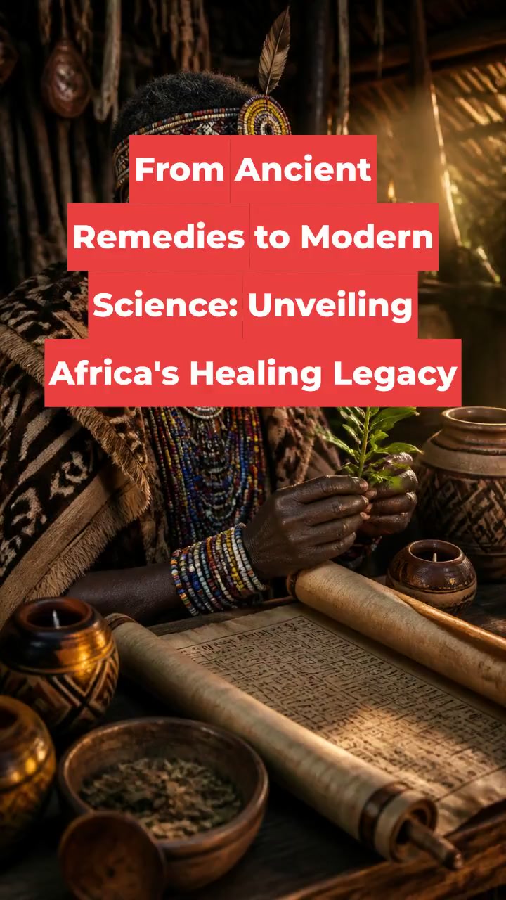 From Ancient Remedies to Modern Science: Unveiling Africa's Healing Legacy