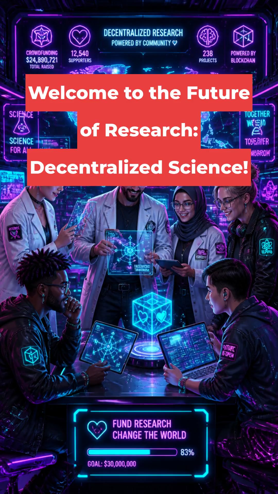 Welcome to the Future of Research: Decentralized Science!