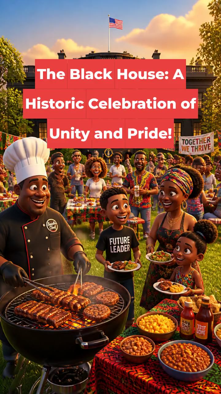 The Black House: A Historic Celebration of Unity and Pride!
