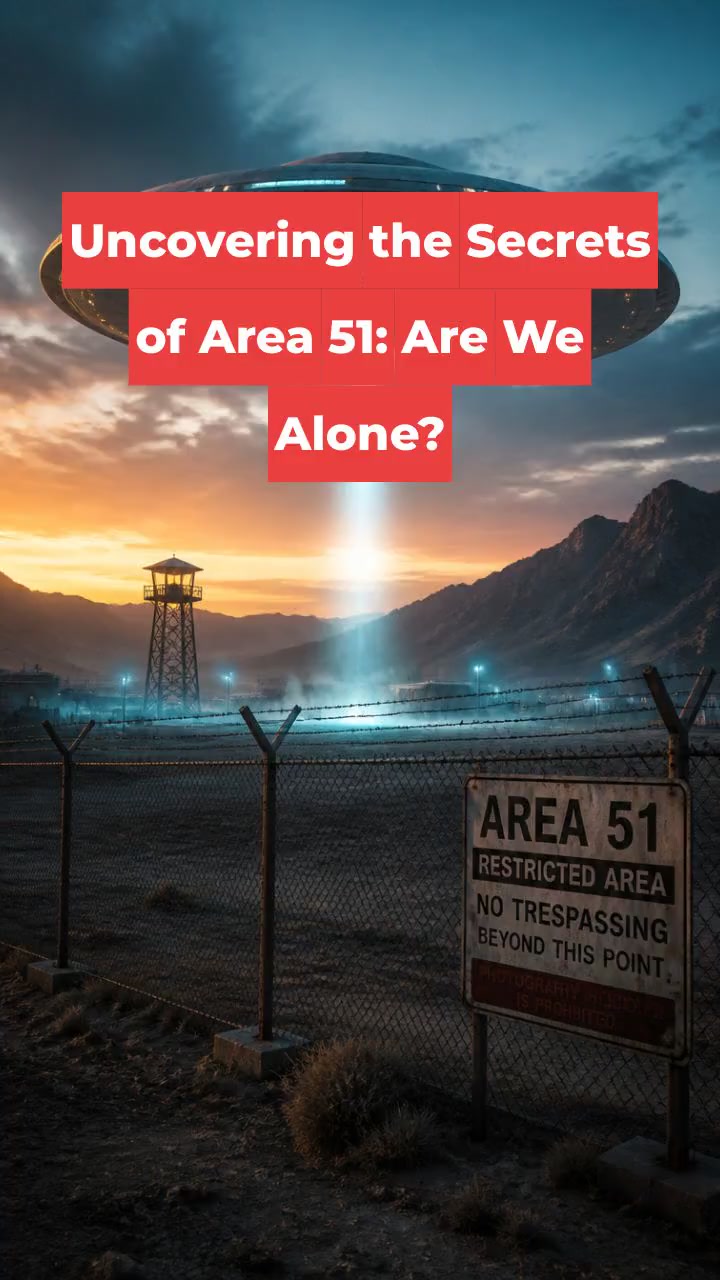 Uncovering the Secrets of Area 51: Are We Alone?