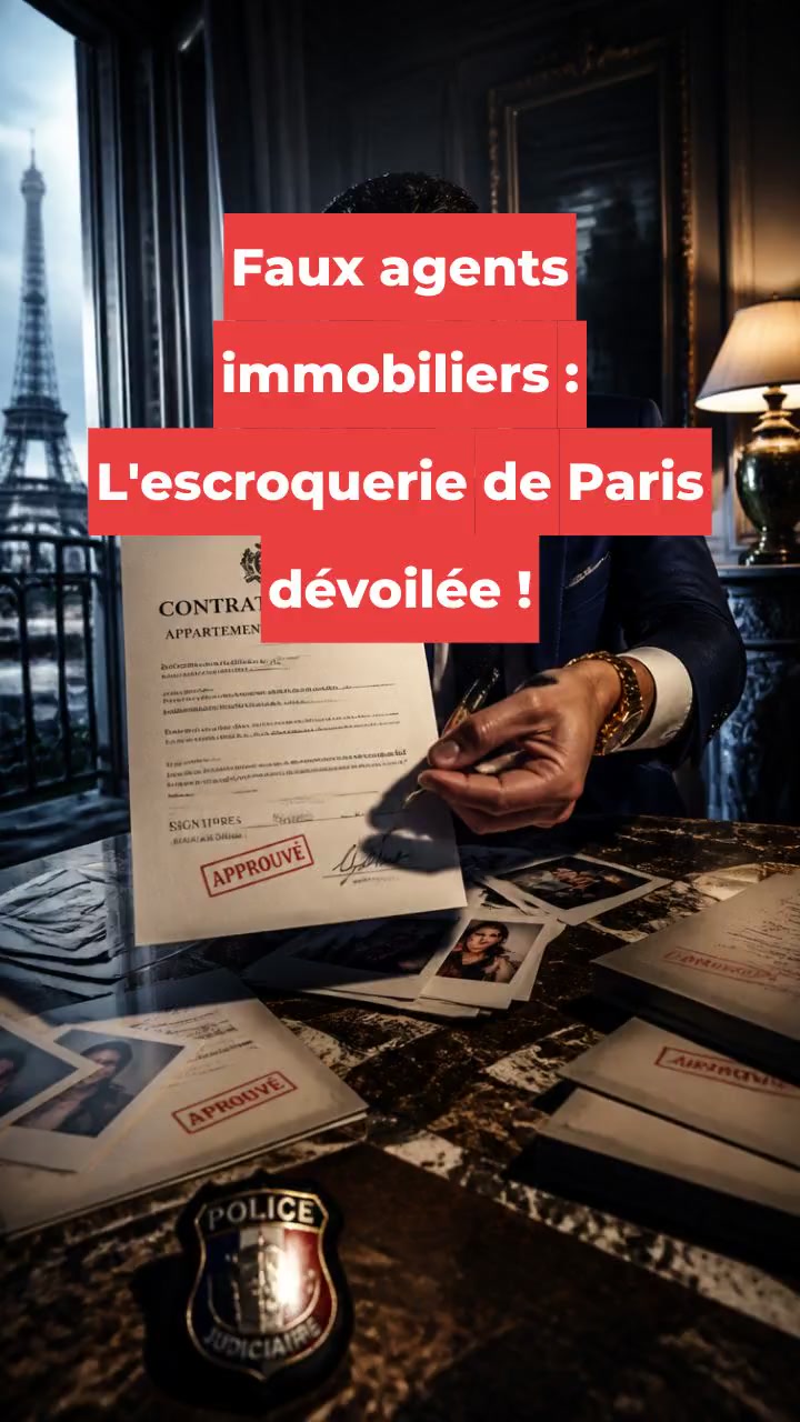 Faux agents immobiliers : L'escroquerie de Paris dévoilée !