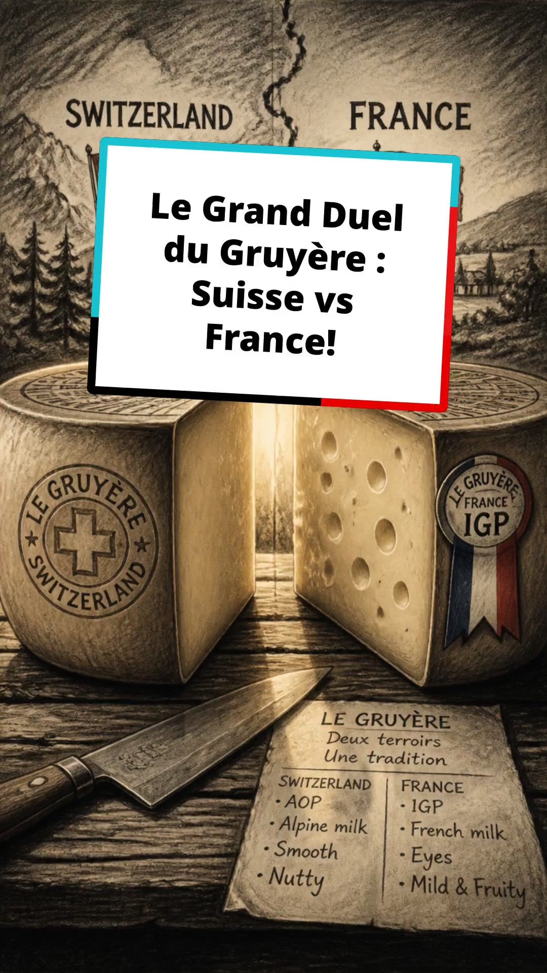 Le Grand Duel du Gruyère : Suisse vs France!