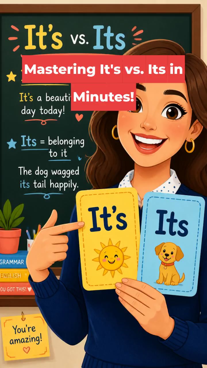Mastering It's vs. Its in Minutes!